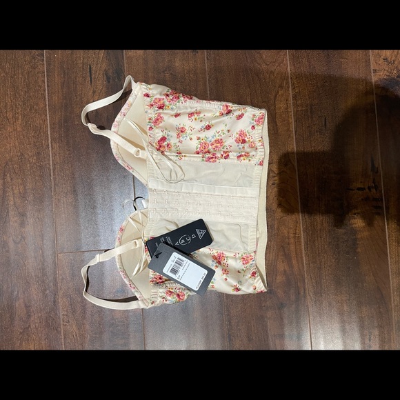 Floral Guess corset crop top - Picture 3 of 3